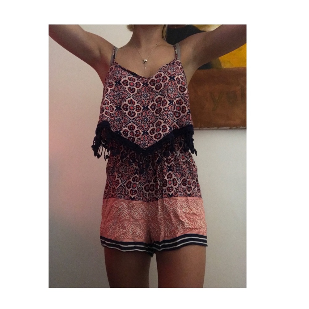 Like new patterned romper